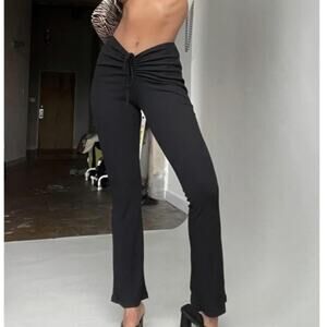 princess polly black imogen pants size us 0